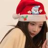 Adults Kids Christmas Hats Non-woven Fabric Santa Claus Xmas Hats Cap Merry Christmas New  Party Festival Decoration Gifts