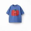 Summer Clothing Short Sleeve Tshirt Children's Printed Fruit T-shirts Round Collar Casual Kids Clothes Simple Girls Boys Tees