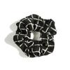 Leopard Print Hair Band Bohemian Large Intestine Band Small Fresh Commuter Rubber Band Flower Print Head Band Head Rope