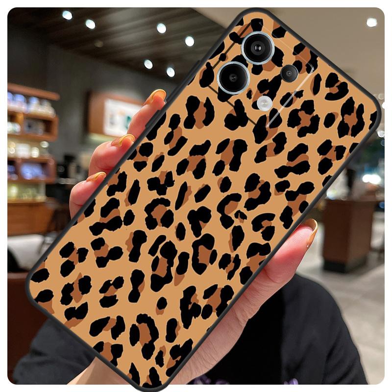 Tan Leopard Hülle Für Xiaomi Redmi Note 11 10 12 13 14 15 Pro Plus Hülle Für Redmi 15 15C 10C 12C 13C 14C