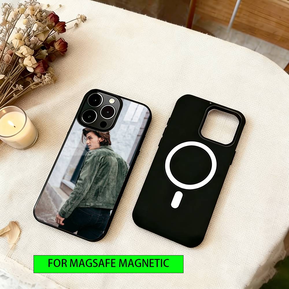 Joe Keery Phone Case For iPhone17,16,15,14,13,12,11 Plus,Pro Magnetic For Magsafe Wireless Charging