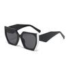 Women Cat Eye Oversized Color Block Uv Protection Sunglasses
