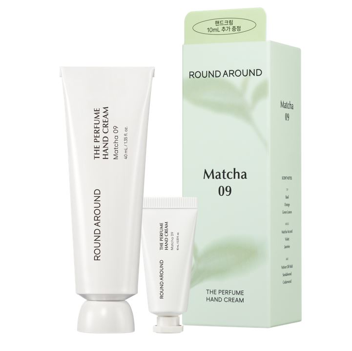 3 types of Round Around the Perfume hand cream (+miniature gift)