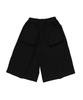 Cargo Bros Damen Bermuda-Hose mit Außentaschen im Americana-Stil (Schwarz)