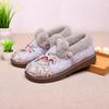 Women's Ethnic Cloth Shoes Warm Mother Shoes Cotton Shoes Piled Thickened Embroidered Shoes