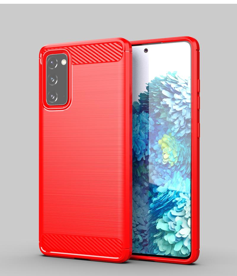 

Для Samsung Galaxy S20 FE Чехол Силиконовый Чехол из Углеродного Волокна Для Samsung S20 Fan Edition Чехол Для Samsung S20 FE S21 S22 Ultra Чехол Samsung S20 FE