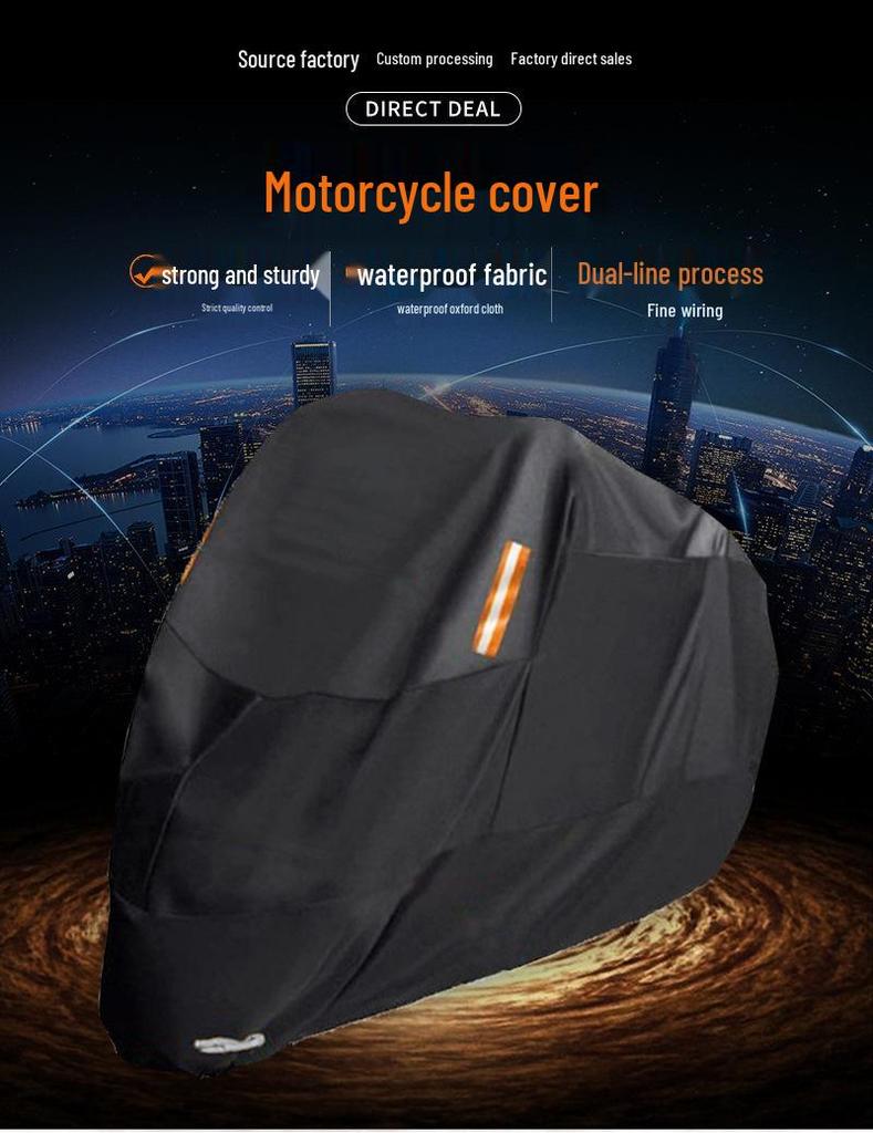 Waterproof Sunshade & Heat Insulation Motorcycle and ATV Cover