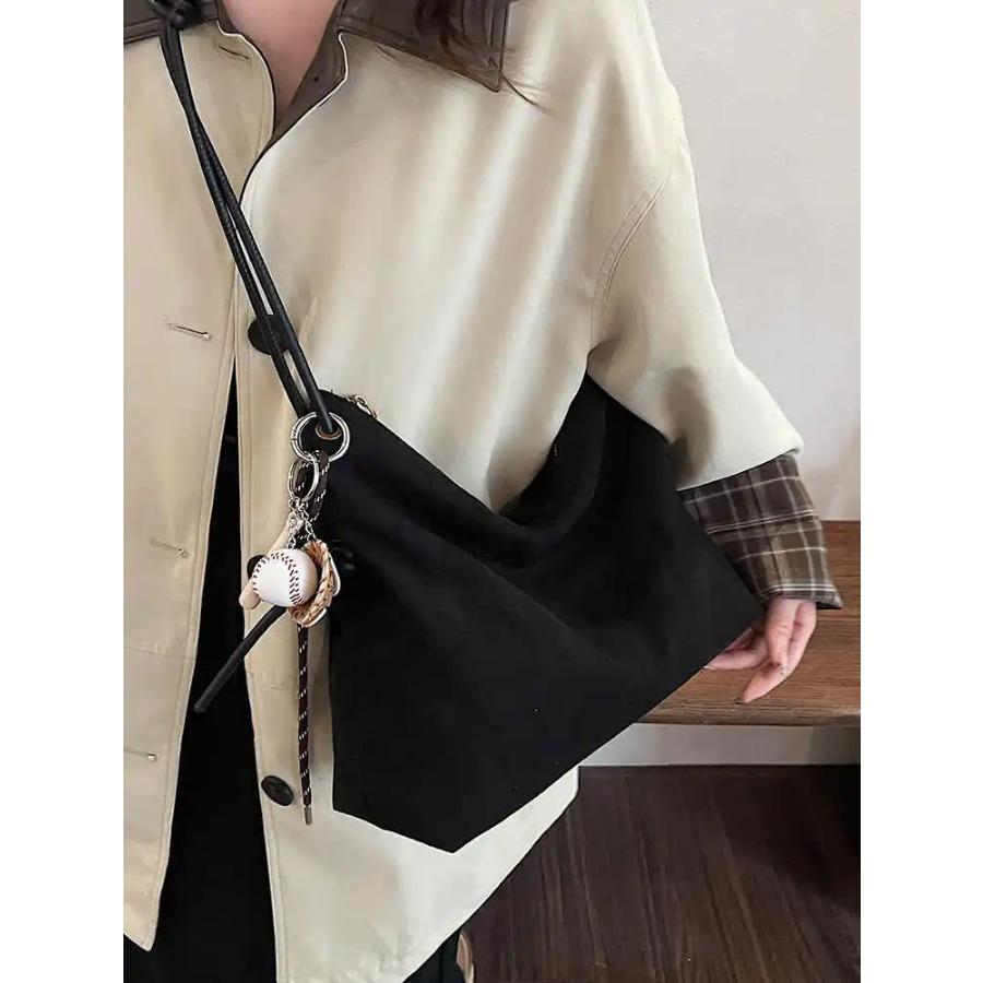 Vintage Large Capacity Commuter Tote Bags  Autumn Winter New Women Shoulder Bags High-end Suede Lady Handbags