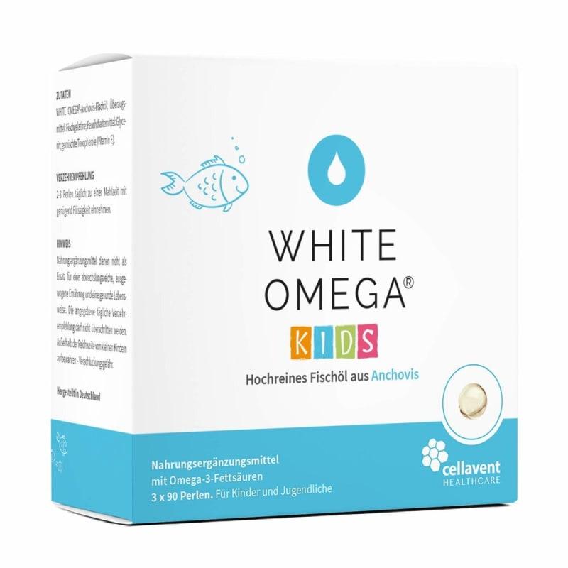 

Білі Omega Kids Омега-3 без цукру 270 міні-капсул