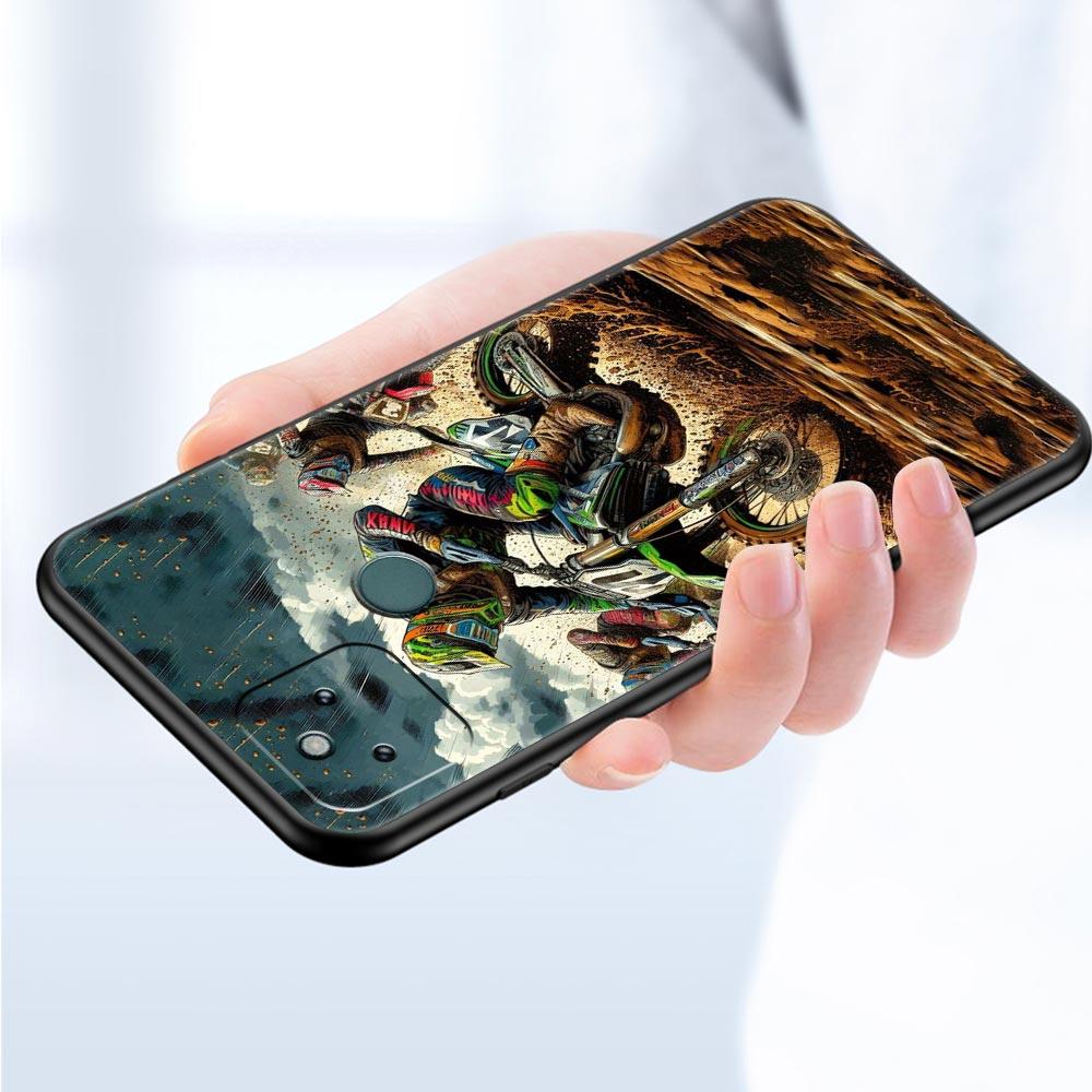 Motorcycle Phone Case Cover for Google Pixel 10 9 8 7 6 9A 8A 7A 6A Pro Shockproof Soft TPU 9 Pro XL Shell Capas Funda Coque Bag