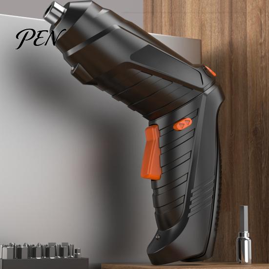 Ergonomic Power Drill Rechargeable Electric Screwdriver Set, Adjustable Torque And Grip Screwdriver, Dual-Purpose Compact Cordless Kit for Home