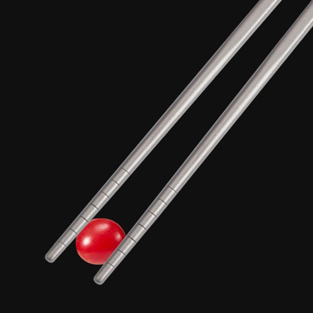 Long Handle Titanium Spoon Environmental Cutlery Fork Chopsticks Outdoor Camping Fork Outdoor Tool