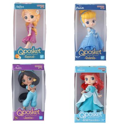 Disney Qposket Miniature Collection All 4 Types Set Full Comp Gacha Gacha Capsule Toy [BANDAI] ×