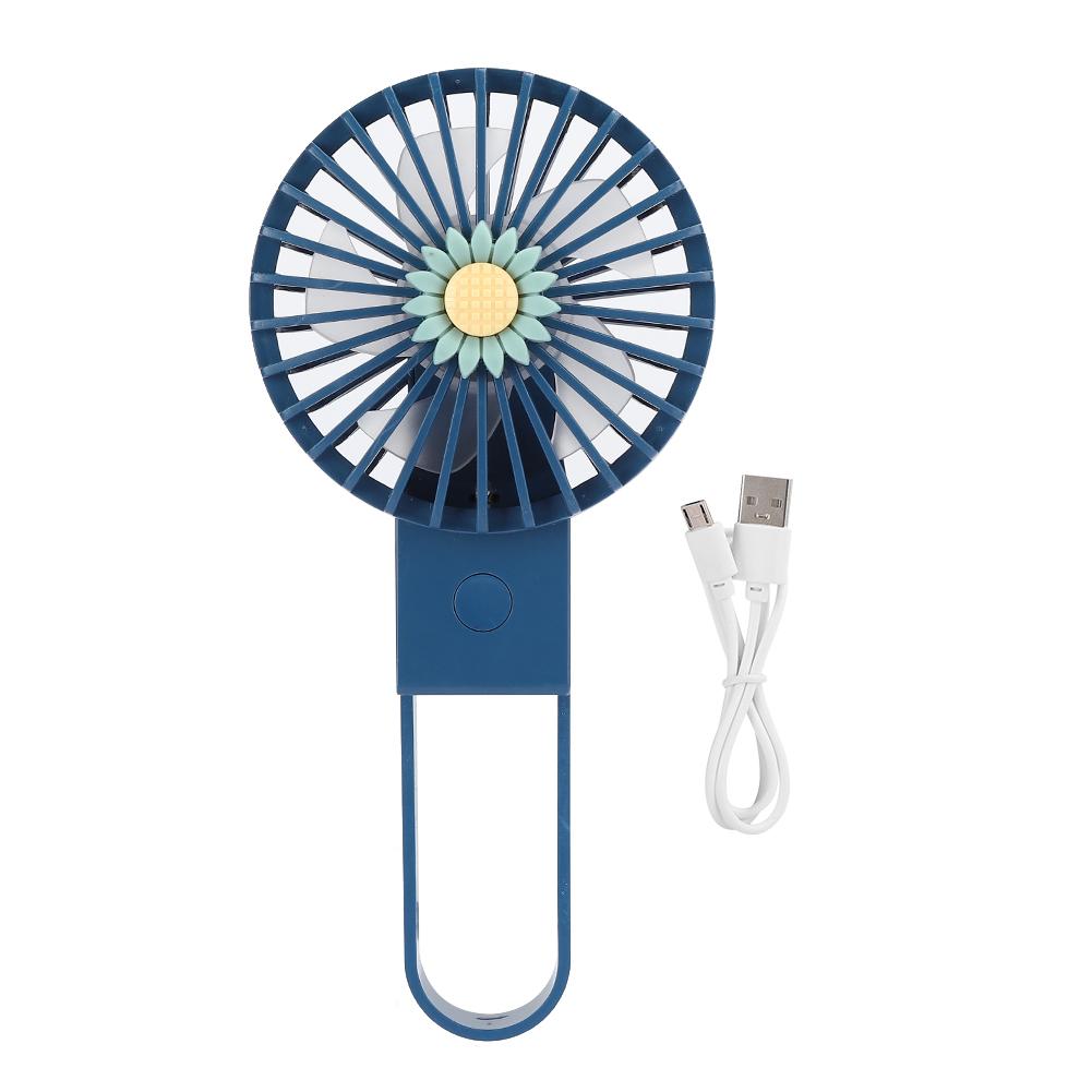 Handheld Fan Folding USB Rechargeable Desktop Cooler for Outdoor Gift
