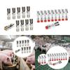 10 Pieces Automatic Pig Drinker Waterer, Watering Feeder