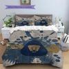 Pumas Football Team  Pattern Bedding Quilt Set  Home Decoration  Gift (1 * duvet cover + 2 * pillowcase  without core)