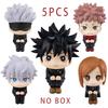 7-9cm Anime Jujutsu Kaisen Figure Itadori Yuji Gojo Satori Fushiguro Megumi Kugisaki Kawaii Toy Car Decoration PVC Model Gift