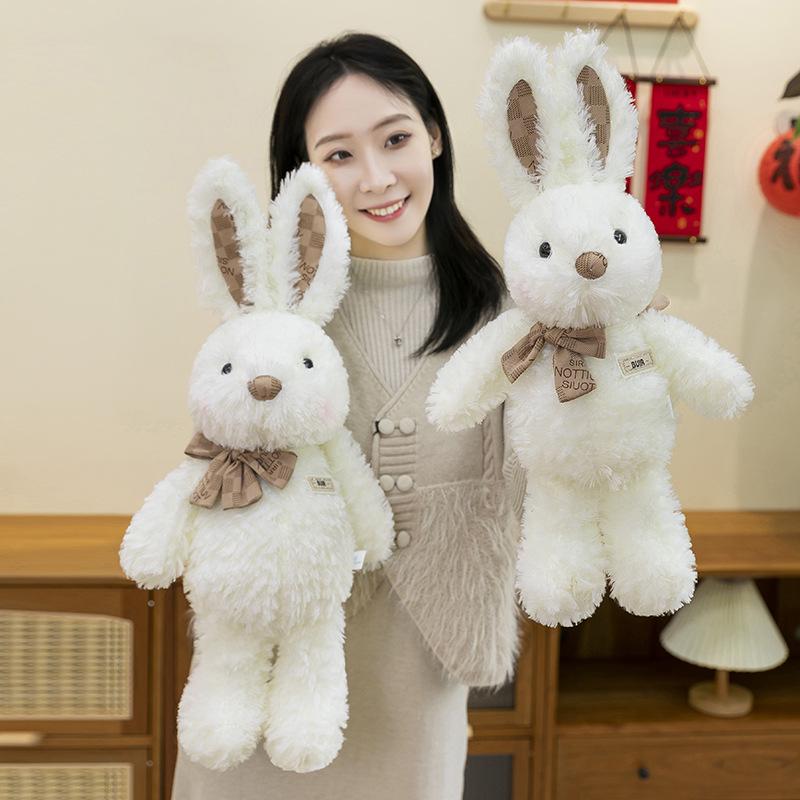 Little White Rabbit Plush Comfort Pillow - Cute Children's Companion & Birthday Gift