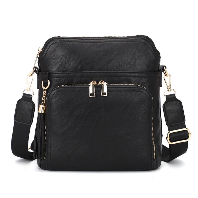 Women's Bag, High-end Commuting Shoulder Bag, Simple and Versatile Crossbody Bag, European and American Handbag, Small Square Bag