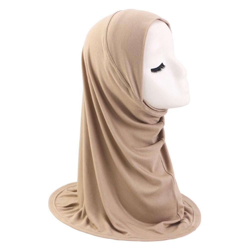 Modal Cotton Islamic Headscarf Rayon Cotton Turban Headband Turbans Muslim Hijab For Women