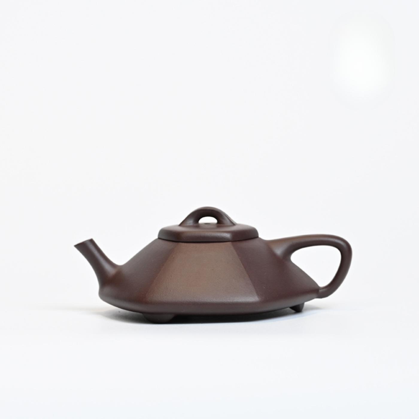 

160ml Ancient Yixing Purple Clay Teapots Handmade Stone Scoop Pot Raw Ore Purple Mud Kettle With Strainer Zisha Tea Set Craft