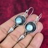 Larimar Earrings, 925 Solid Sterling Silver Jewelry, Gemstone Earrings, Gift For Her Handmade Dainty Jewelry