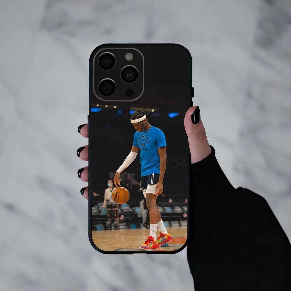 SGA B-Basketball G-Guard S-Sha Phone Case For iPhone 17pro,16,15,14,13,12,11 Plus,Pro Max,XS,Soft Silicone Black Cover