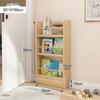 Changbaosen Kids 3-Layer Solid Wood Bookshelf
