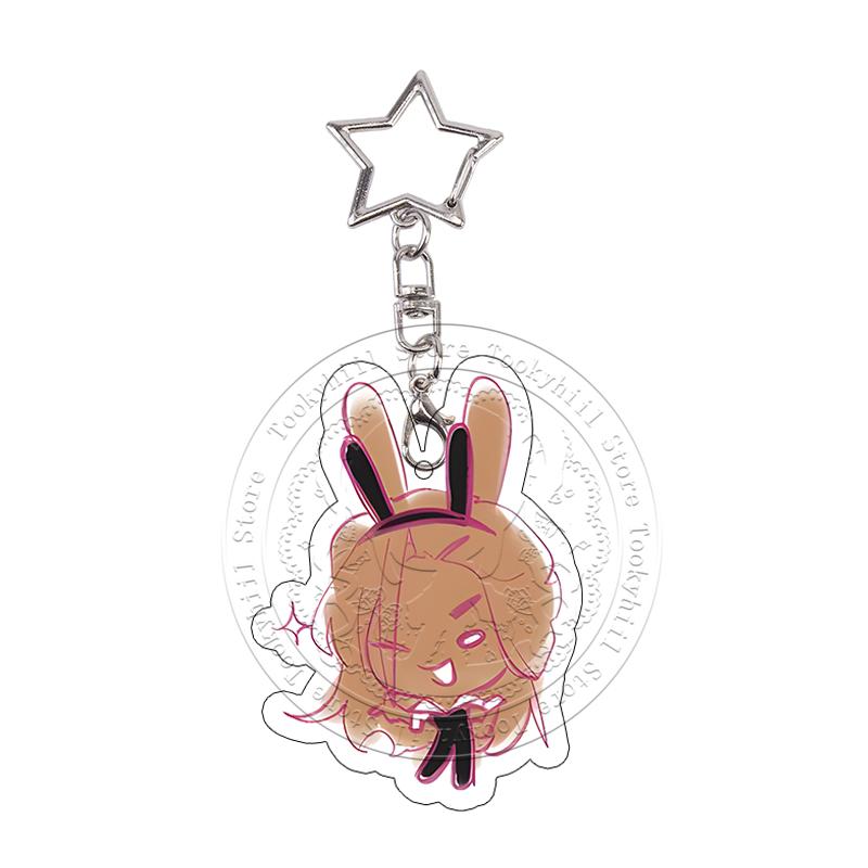 Alien Stage Acrylic Keychain Set Kawaii Exquisite Student Mizi Ivan & Till Luka Keyring Bag Pendant Charms Ivan Festival Gift
