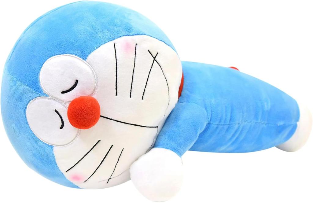 MORIPiLO Doraemon Hugging Pillow Goods Sleepy Cuddle Pillow Blue 45cm Large Plush Toy Cushion Makura No Morishita 133527 - - - - Approx. - - -
