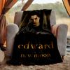 Edward Cullen Flannel Blanket Soft Warm All-Season Throw, Design for Camping, Car Travel, Hiking Sofa, Bed, Office Perfect Gift for Parties