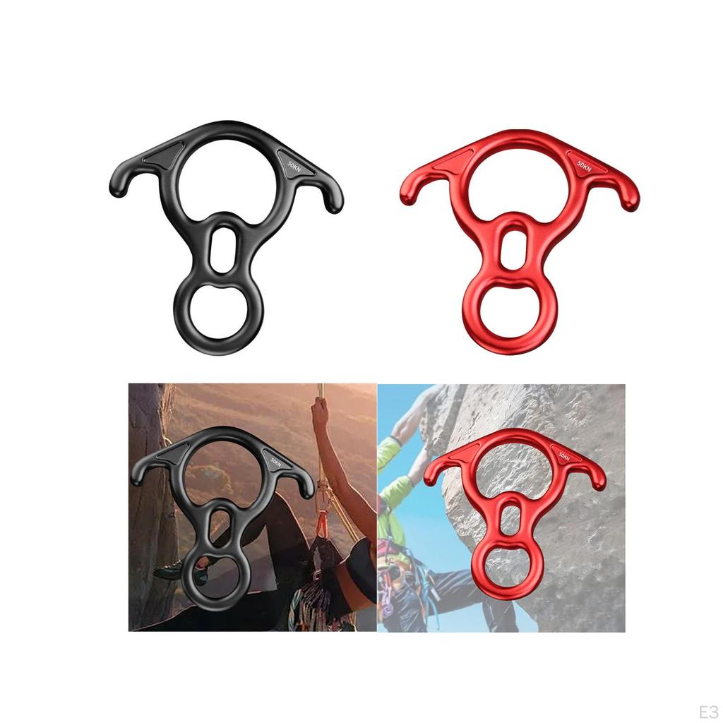 50 KN 8-digit Abseiling Device Made of Aluminum Alloy, Practical, Security And Equipment