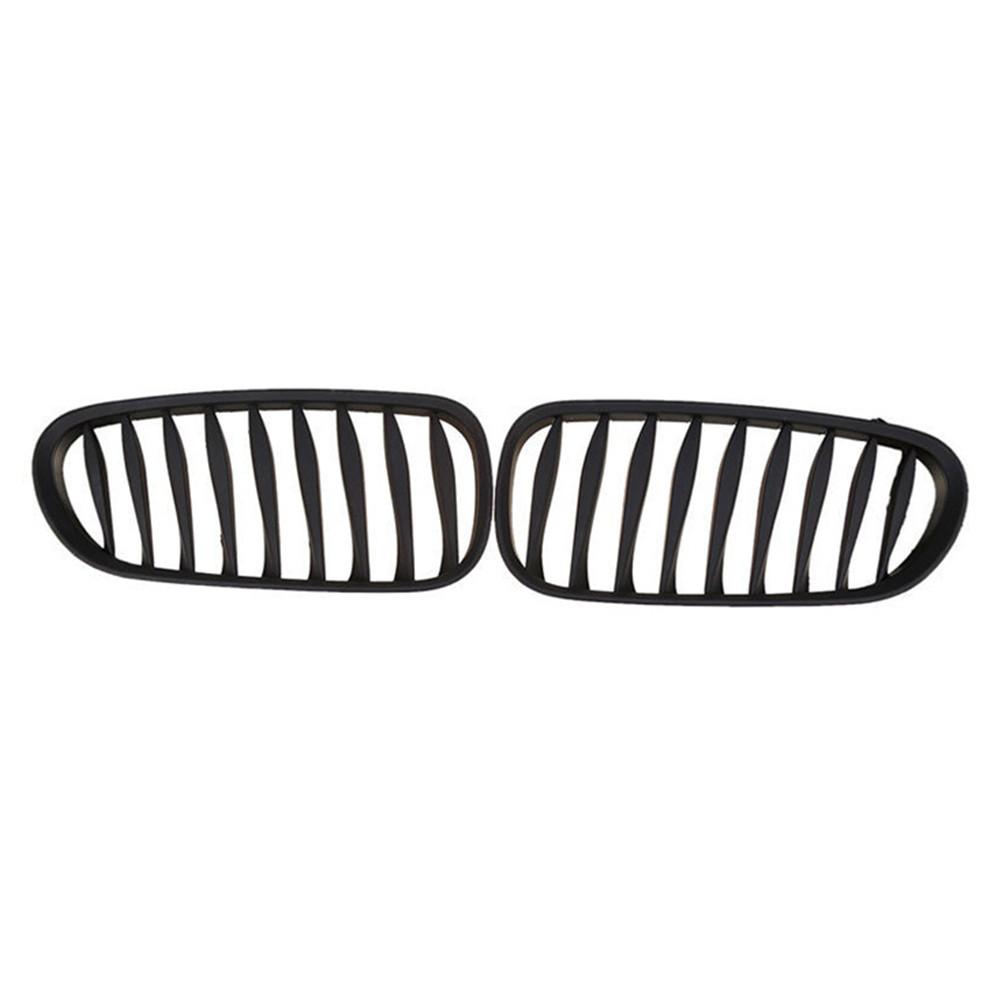 

For BMW Z4 E85 E86 2003-2008 Front Hood Kidney Bumper Racing Grille Mesh Single Line Style Grill Car Replacement Accessories матовий чорний колір