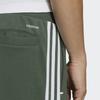 adidas Essentials 3-Streifen Strick-Trainingshose Herren Unterteile Grün GP4918