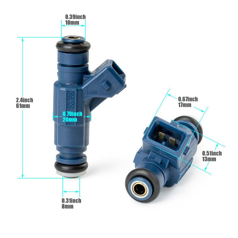 Akcesoria samochodowe 2 szt. Wtryskiwacze paliwa 0280156208 1202863 Do Polaris RGR SPORTSMAN RZR RANGER SPM 800 Nowe