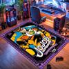 J-JoJo's Bizarre Adventure-themed rug, suitable for living room, bedroom, game room, computer room and home décor.