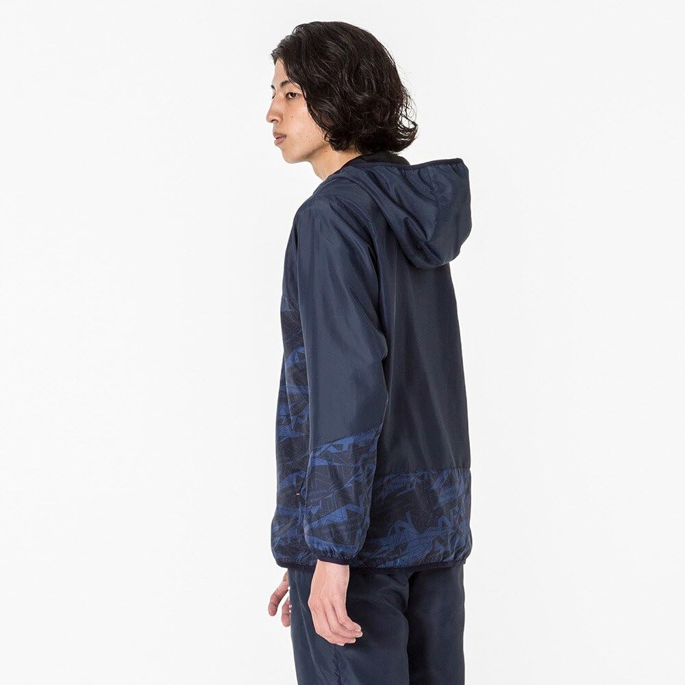 Training Wear Windbreaker Jacket Water Repellent Function Slim Fit 32JEA220 Dress Navy S [Mizuno] N-XT Men's