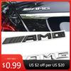 Autoaufkleber 3D Legierungslogo AMG Emblem Buchstaben Kofferraumemblem für Mercedes Benz W204 W205 W176 W177 W212 W213 AMG Aufkleber Accesso