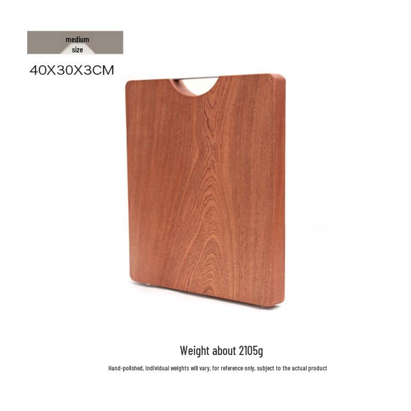 Ru Han Solid Wenge Wood Kitchen Cutting Board
