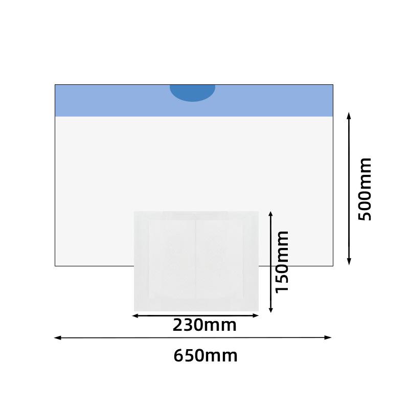 Custom Elderly & Pregnant Women Toilet Bags with Absorbent Pad & Drawstring