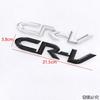 ABS Car Side Stickers Rear Trunk Letters 3D Emblem Badge for Honda CR-V Logo Decals Auto Modification Styling Decoration