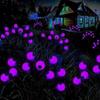 6PCS Plug-in Light Halloween Outdoor Decoration Atmosphere Solar Garden Lawn Lights  Bar