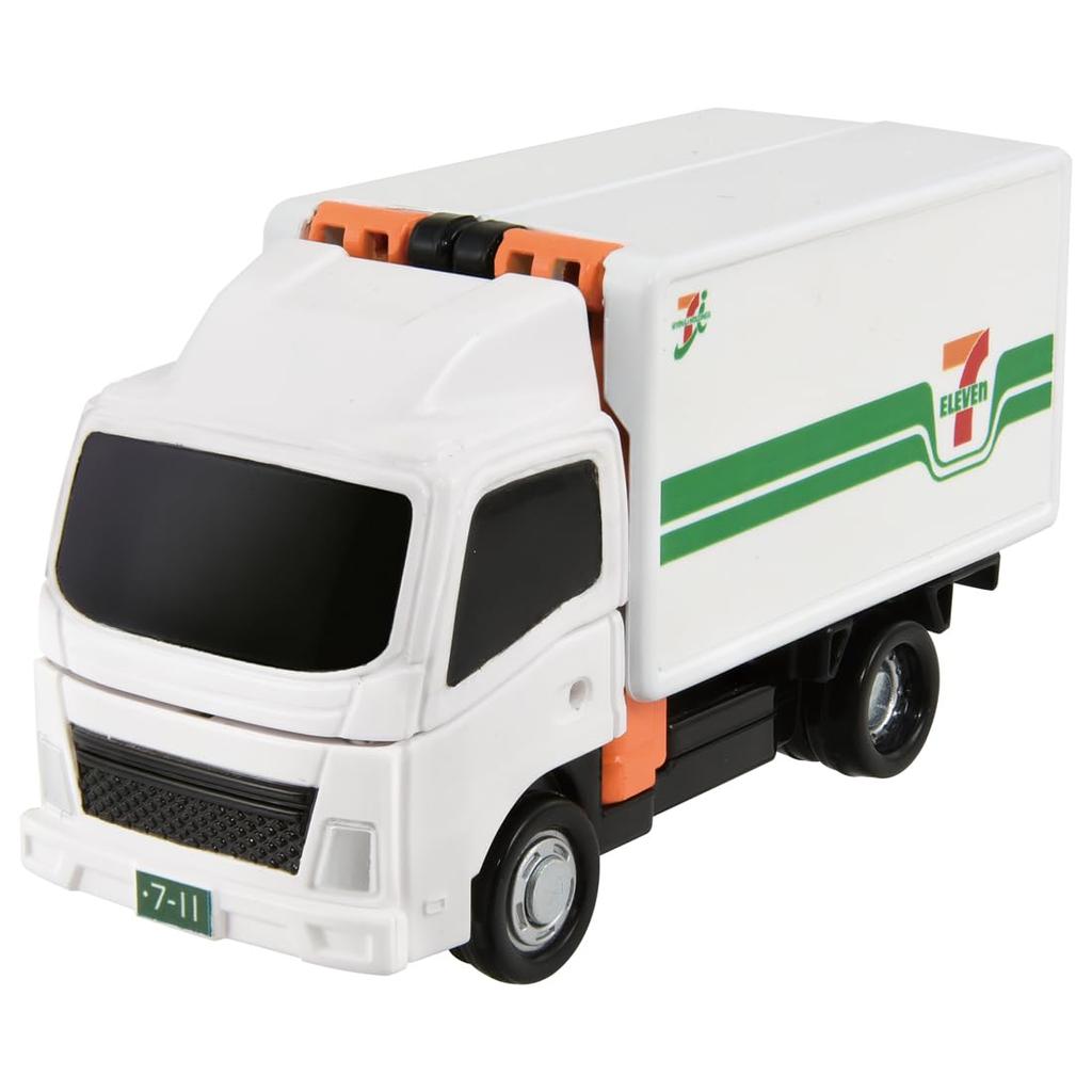 TAKARA TOMY Tomica Job Laborer JB04 Carry Braver 7-Eleven Delivery Truck Miniature Car Toy for Ages 3 and Up