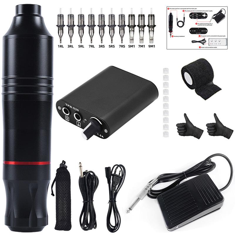 

Лиши №. Набор машин для татуажа 8 в 1 - Полный комплект для контура и тени