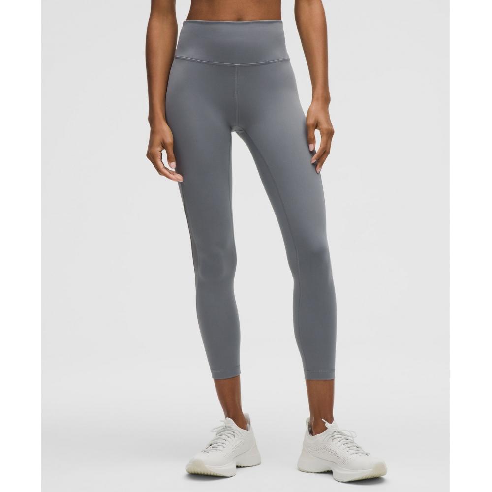 

Lululemon Wunder Train Mesh Panel High Rise Tight 25 Solar Grey 0