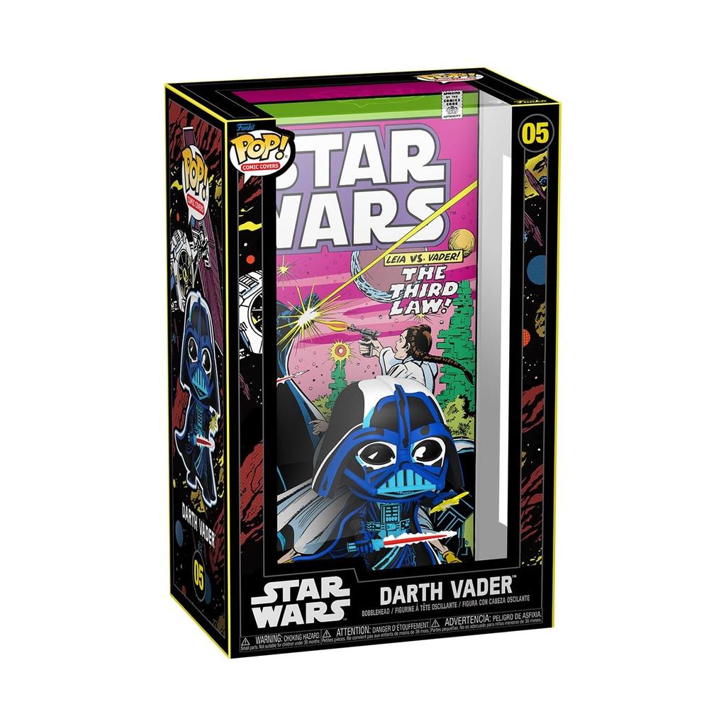 Star Wars Darth Vader Figure Funko Comic Cover with case Darth VADER Star Wars Funko POP! #48 (1977)