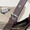 Retro locomotive style personalized shoulder messenger bag