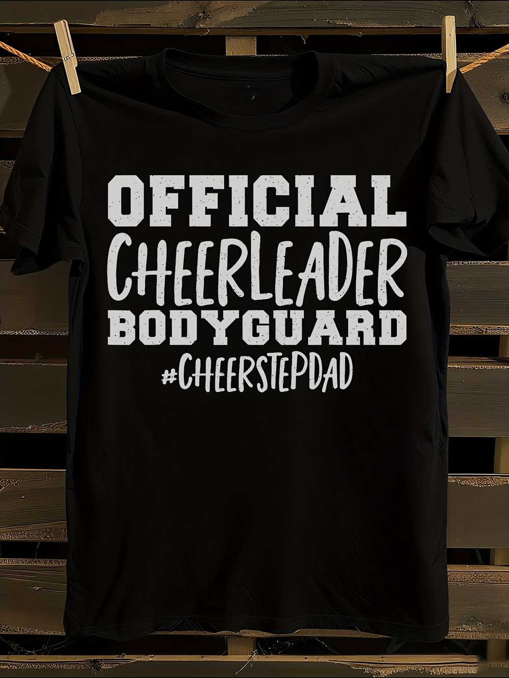 

Смешная Футболка с Надписью Официальный Телохранитель Чирлидера для Мужчин и Женщин, Футболка с Принтом Букв, Футболка с Коротким Рукавом, Повседневная Уличная Футболка, Топ XXXXL