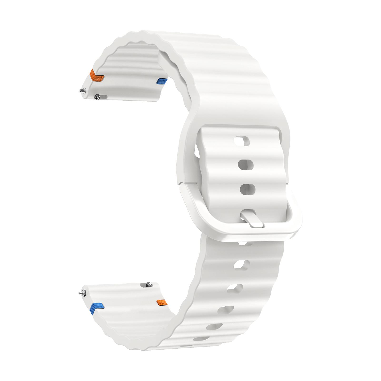 

18mm 20mm 22mm Strap for Samsung Galaxy watch 7/4/5/6/Gear s3/active 2/amazfit bip 6 Bracelet Correa HUAWEI GT 2e 4 5 6 Pro Band 18mm watch strap белый