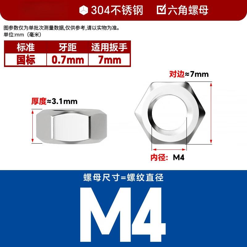 

Ally M4 Iron Hex Nuts (500 Pack)